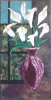 Calla Lillies in Maroon Vase
