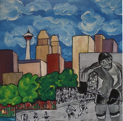 Hockey in Calgary